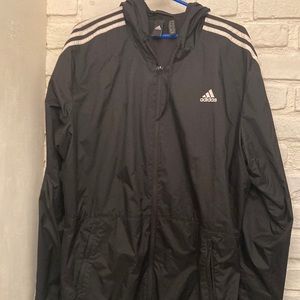 🔥Last Chance 🔥Adidas Extra Large Hooded Rain Jacket